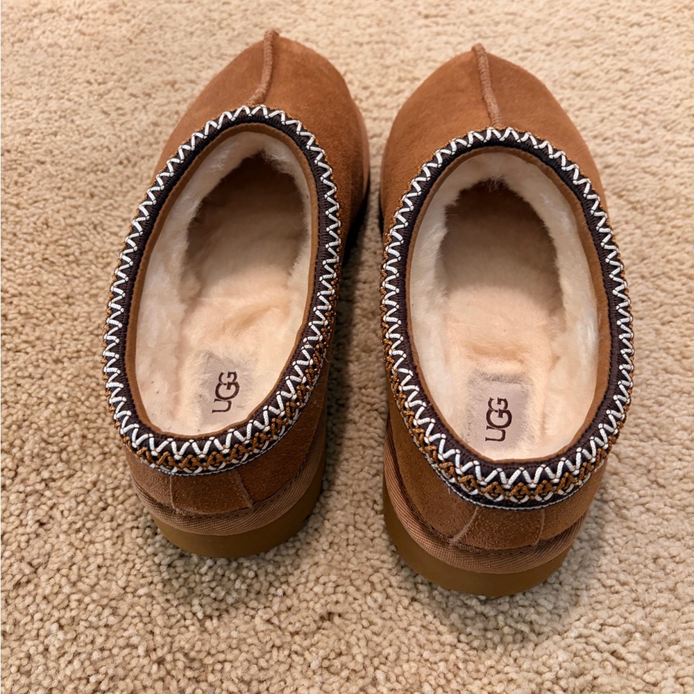 UGG W Tasman II Chestnut Women’s Slip-On Loafers size 9 - Picture 2 of 10